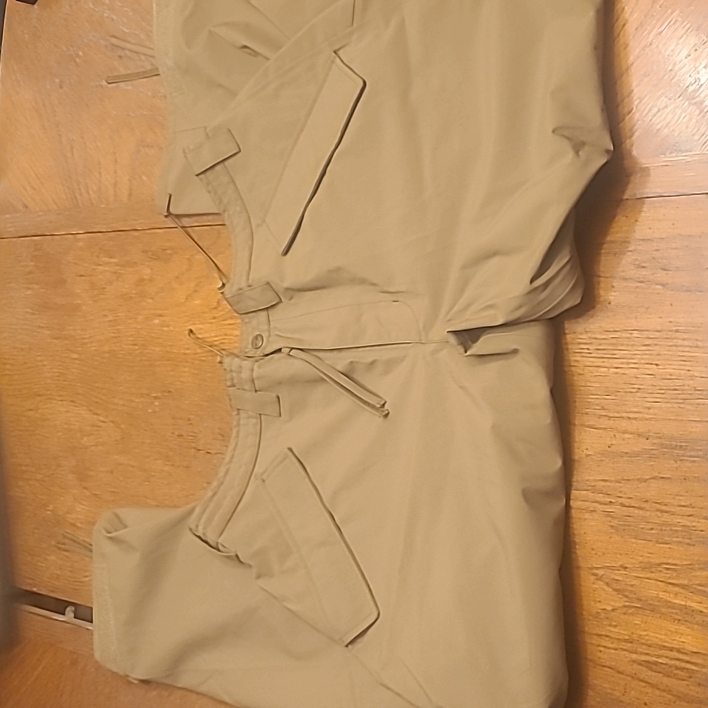 Tru-Spec H2O Proof ECWCS Pants Mens XL Waterproof Coyote